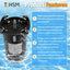 Motor filtro piscina 1 hp brida cuadrada 48 años