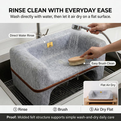Sofá cama para gatos 23.62pulg 2 niveles reversible lavable