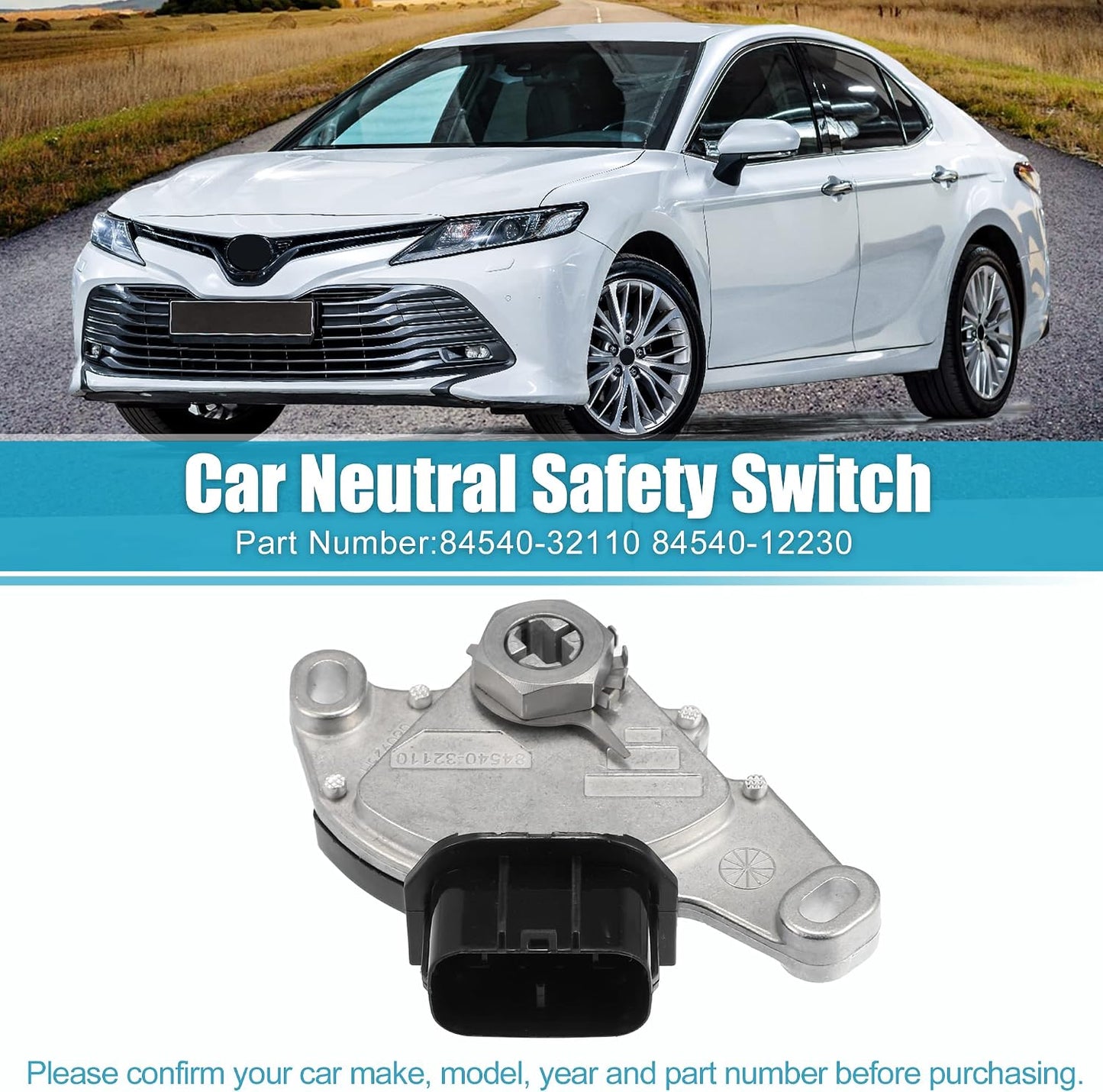 Control interruptor seguridad neutro Toyota Camry 02-04