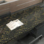 Papel tapiz mármol negro y dorado 15.8x80"