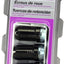Set 4 tuercas asiento cono M14x1.5 negro