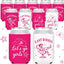 Fundas neopreno 12 oz para latas y botellas reutilizables rosa