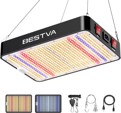 Luz Led 1000W espectro completo para cultivo interior 3x3pies