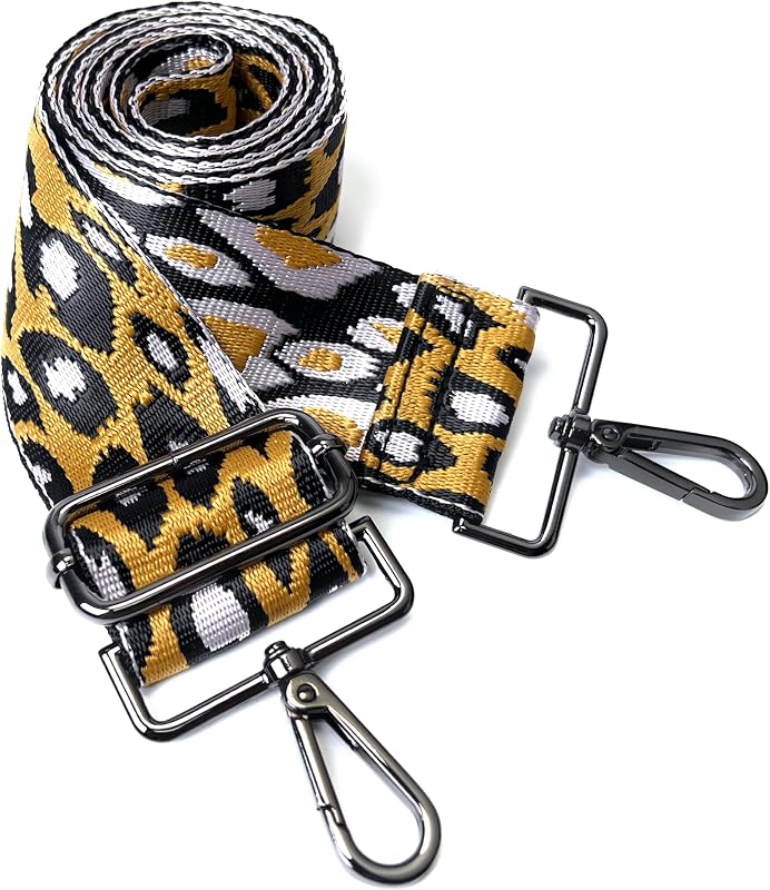 Correas repuesto bolso cruzado 2pulg estampado animal ajustable