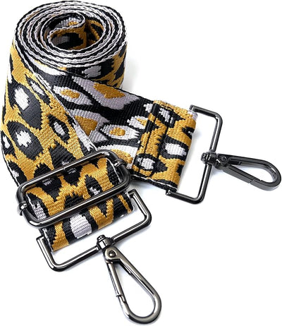 Correas repuesto bolso cruzado 2pulg estampado animal ajustable