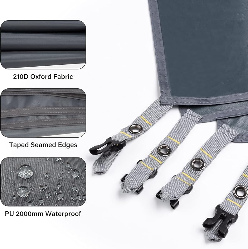 Lona impermeable para acampar picnic con bolsa