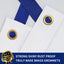 Bandera Israel 3x5ft doble cara nailon 210D bordado