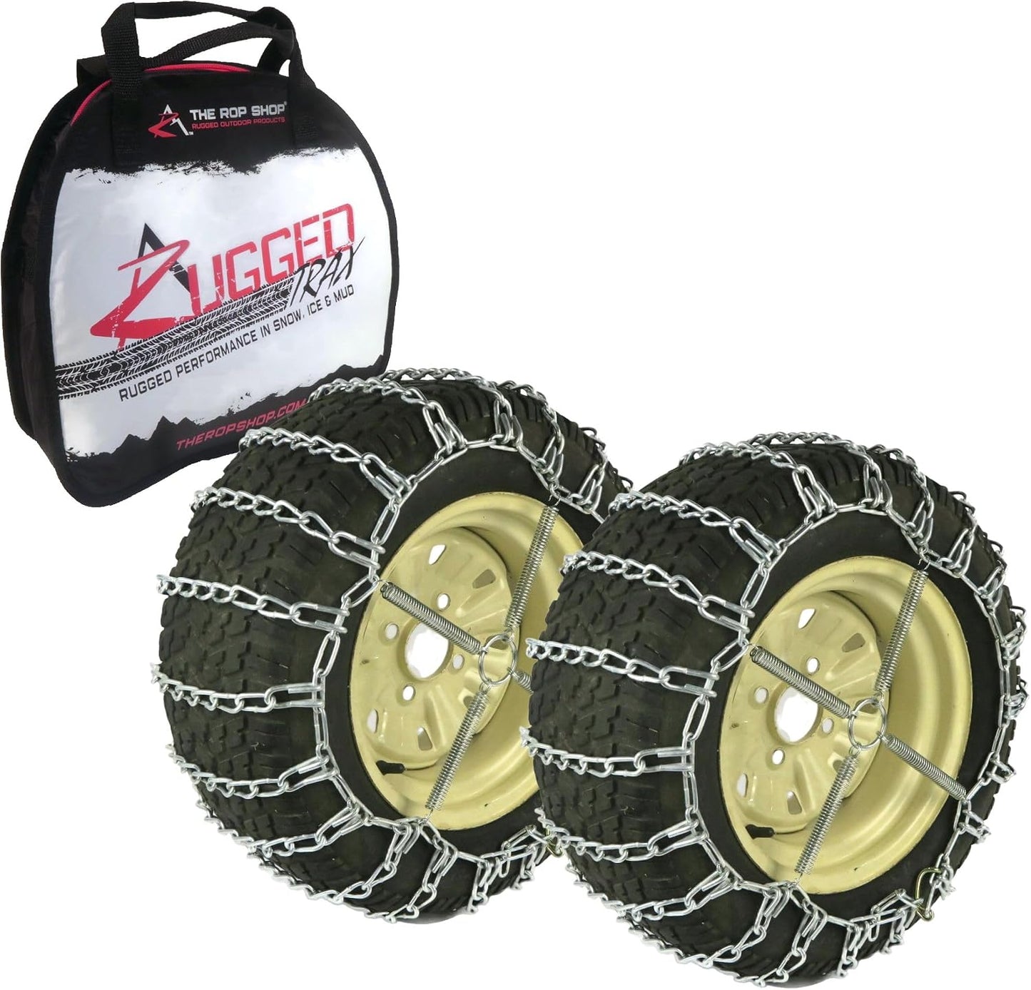 Cadenas neumáticos Kubota 18x8.5x10 nieve 2 eslabones