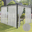 4 Cortinas lino gris semi transparente impermeables