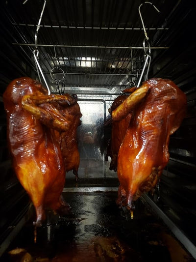 6 Ganchos Carne Acero Inox para Carnicería