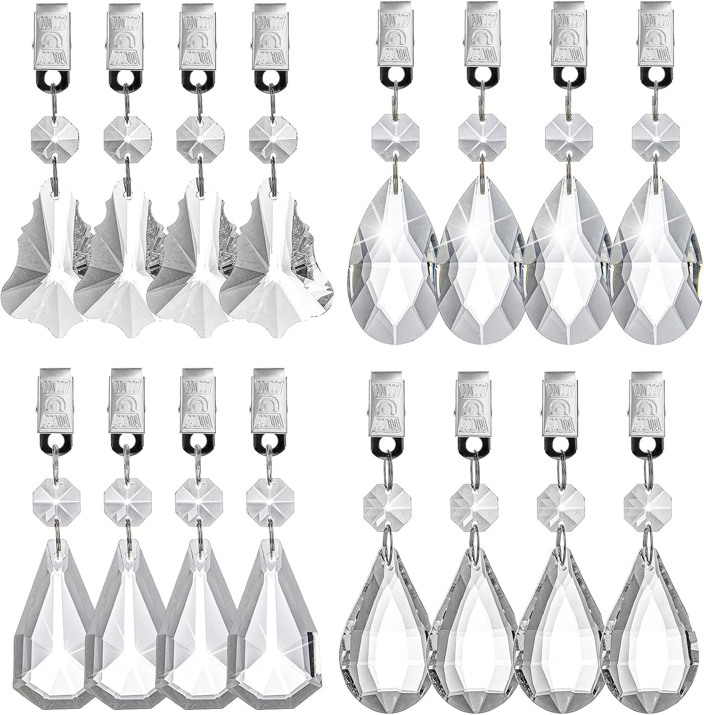 16 Manteles Cristal con Pesas para Picnic y Cena