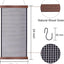 Organiz. aretes malla 20 ganchos S 24x12"