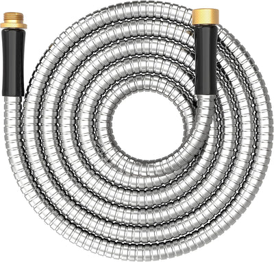 Conector manguera jardín metal 10ft adaptador acero inox