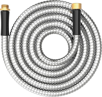 Conector manguera jardín metal 10ft adaptador acero inox