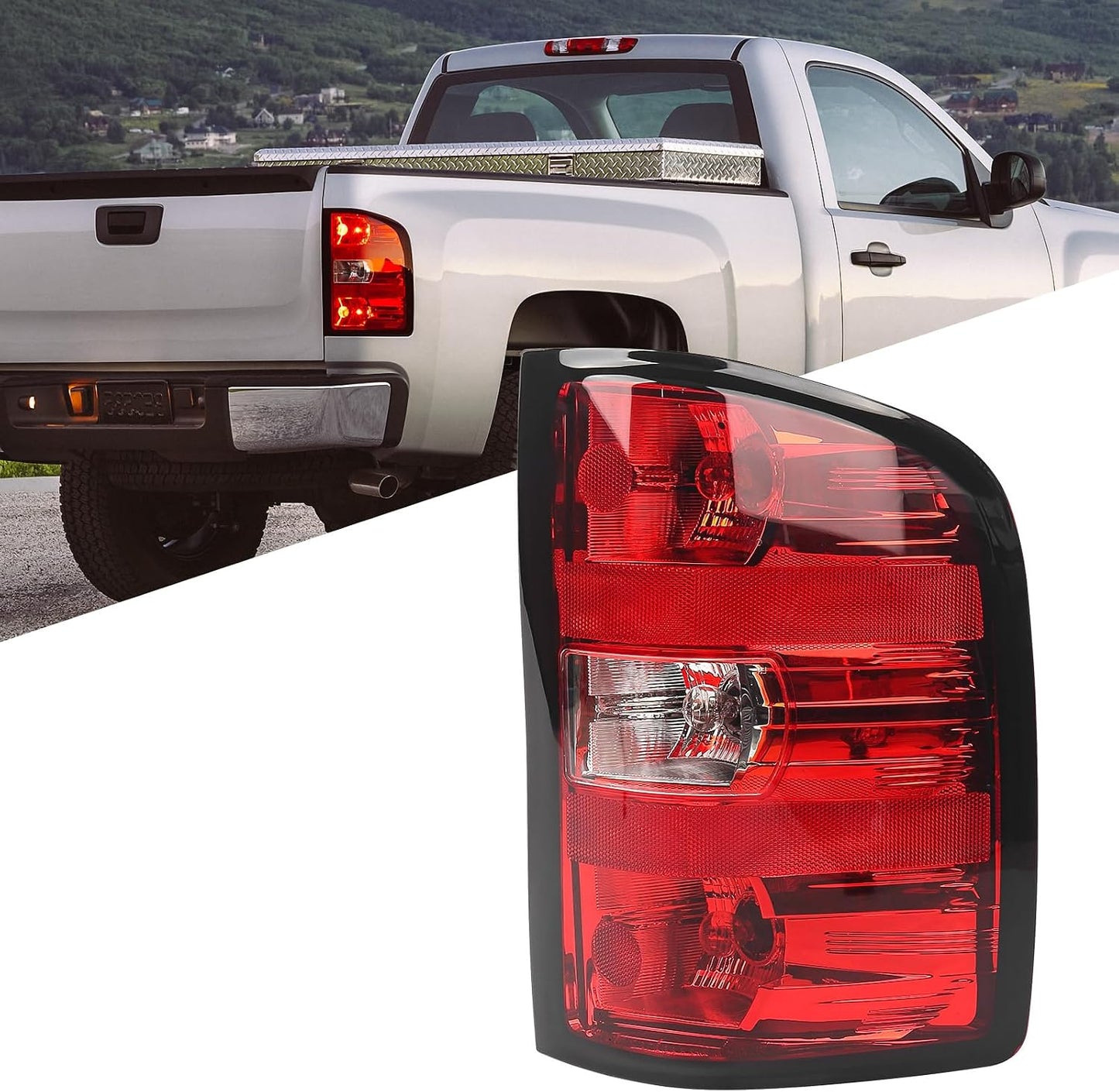 Lámpara freno trasera Chevy Silverado 2007-HD 3500