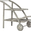 Carrito té exterior gris lavado