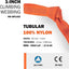 Cinta tubular nailon 1pulg CE/UIAA 4000lb rescate