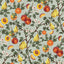 Papel tapiz floral verde vintage 17.7x354" adhesivo