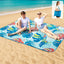 Manta playa impermeable plegable para parque al aire libre