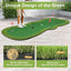 Alfombra golf practicar putt profesional grande con copa