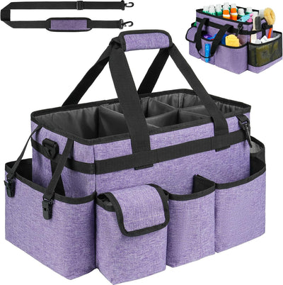 Bolsa limpieza organizador grande amas de casa color morado