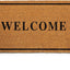 Tapete puerta fibra coco respaldo pesado 17.5x30