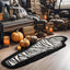 Alfombra baño Halloween antideslizante decoración gótica