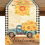 Camino Mesa Primavera 72pulg Girasol Camión Vintage