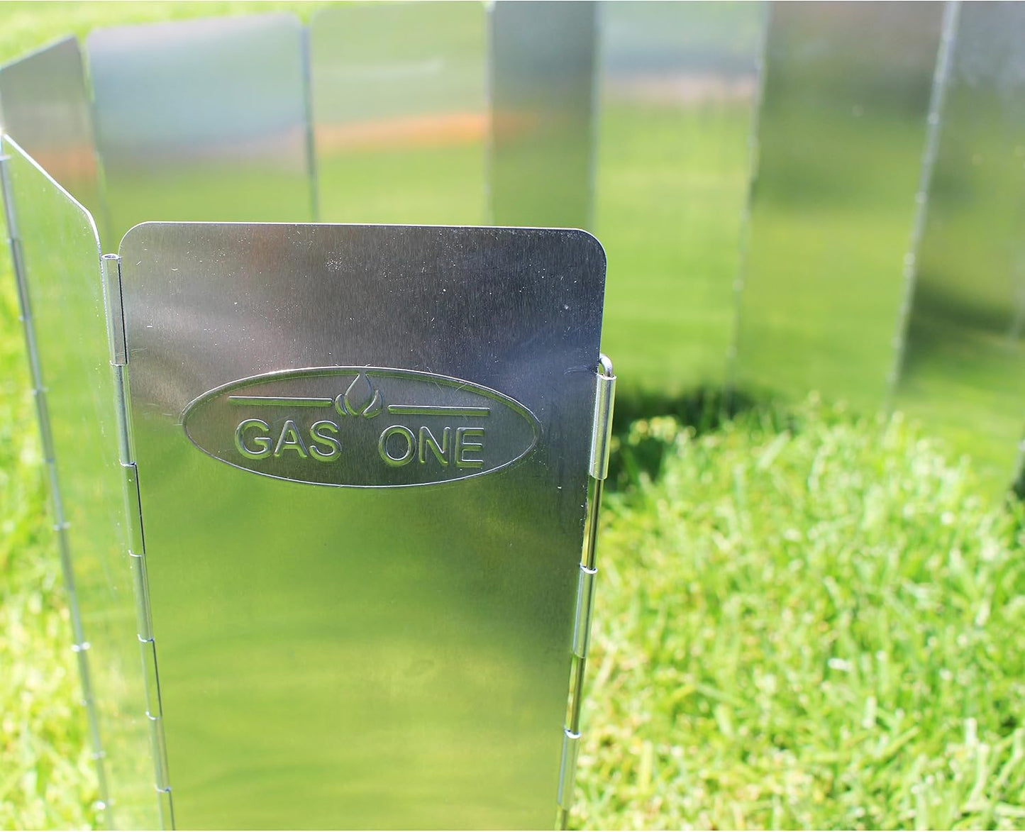 Parabrisas aluminio 10 placas estufas camping