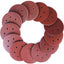 130 Discos Lija 6pulg Almohadilla Orbital Surtido