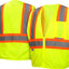 Chaleco Hi-Vis Verde Luminoso Talla L