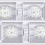 2 Luces LED techo coche RV remolque DC 11-18V blanco