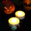 Luces blancas calabaza