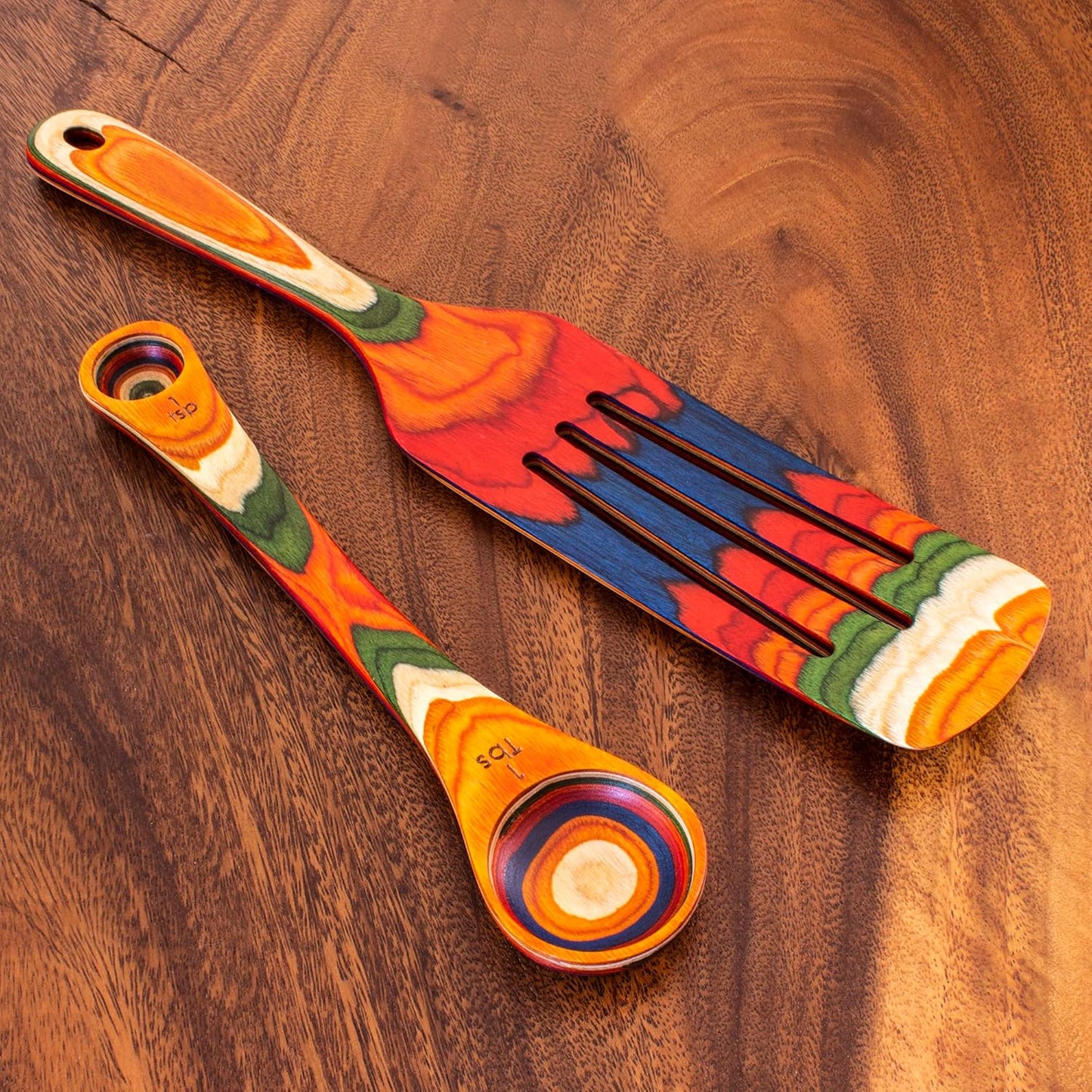 Juego 2 Pzas Utensilios Cocina Cuchara Medidora