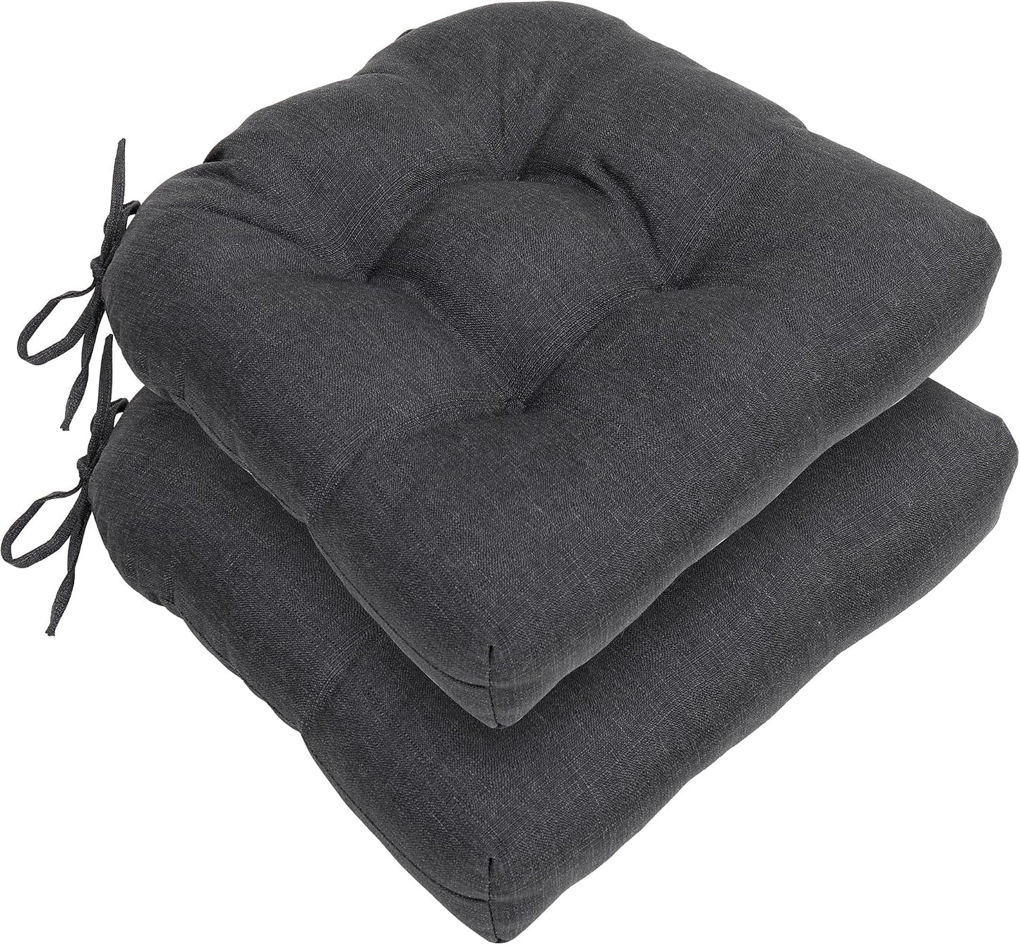 2 Pzas Cojines Asiento Exteriores 17x17pulg Antideslizante