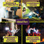 Linterna LED campamento pack 4 luces colgantes plegables