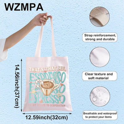 Bolsa hombro para fanáticos de café expreso