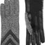 Guantes spandex mujer táctiles frío forro polar chevron