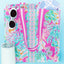 Bolsa de comestibles reutiliz. hombro Lilly Pulitzer