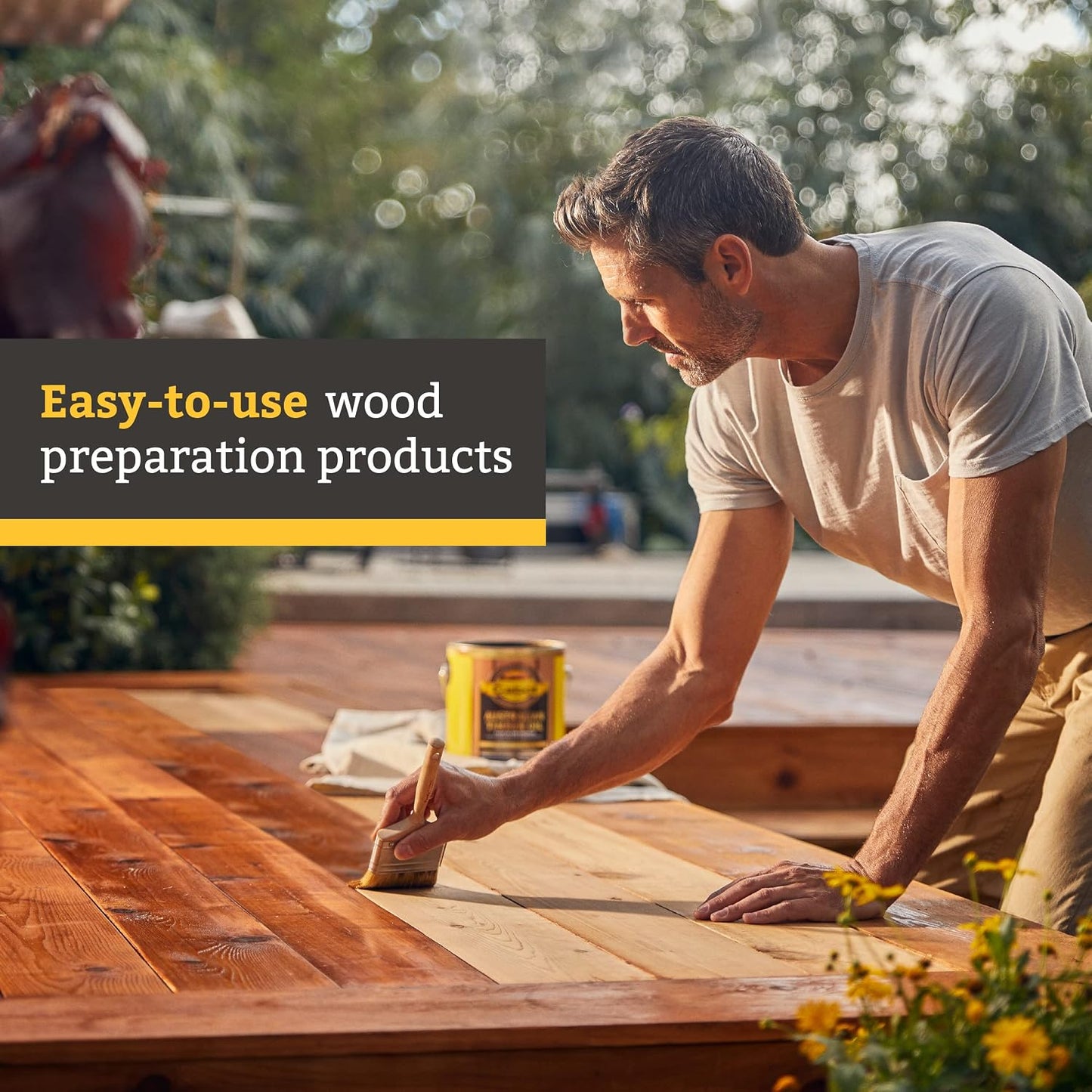 Aceite madera Jarrah 1qt protector manchas