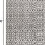Alfombra geométrica transicional 3ft11pulg x5ft2pulg