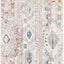 Alfombra bohemia vintage rayas diamante marfil 2x3x3x11"