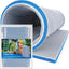 Almohadilla filtro acuario 8 capas hilo cortado 23.62x15.75pulg