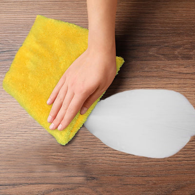 Paño microfibra absorbente 10x su peso sin arañazos amarillo