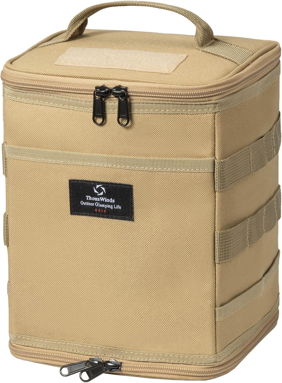 Bolsa táctica para acampar 9.6L caqui