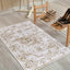 Alfombra vintage 2x3" antiderrap para entrada dormitorio