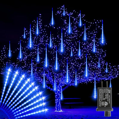 Luces Navidad al aire libre 12" LED 240 luces impermeable