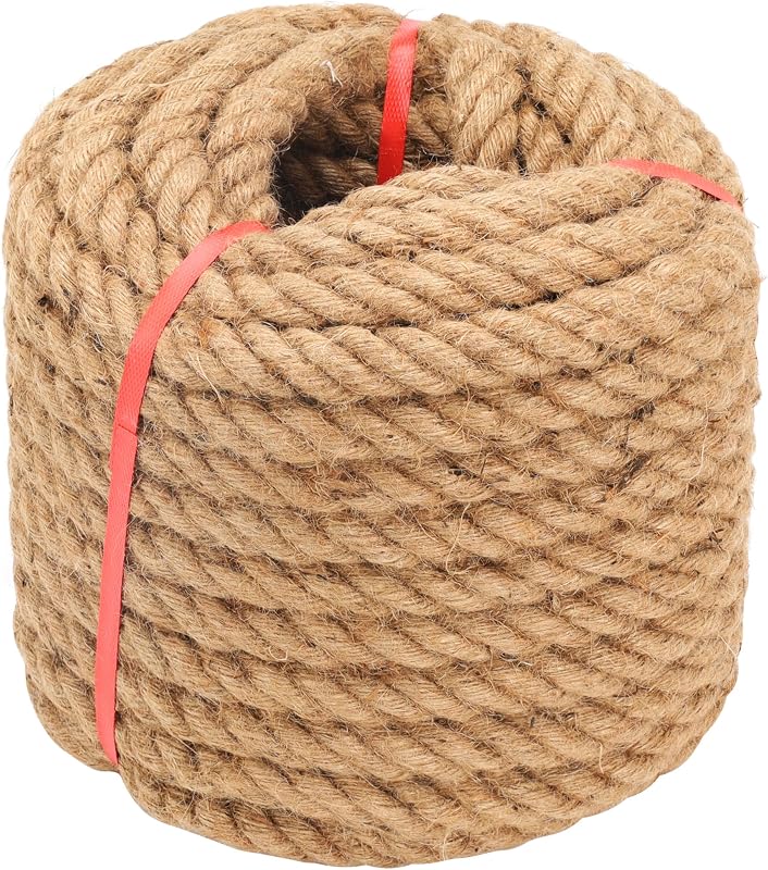 Cuerda yute 1pulg x100ft gruesa para cama oscilante