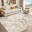 Alfombra sala 5x7 lavable abstracta suave antiderrap