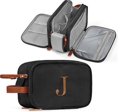 Bolsa aseo viaje regalo navidad cumpleaños negro